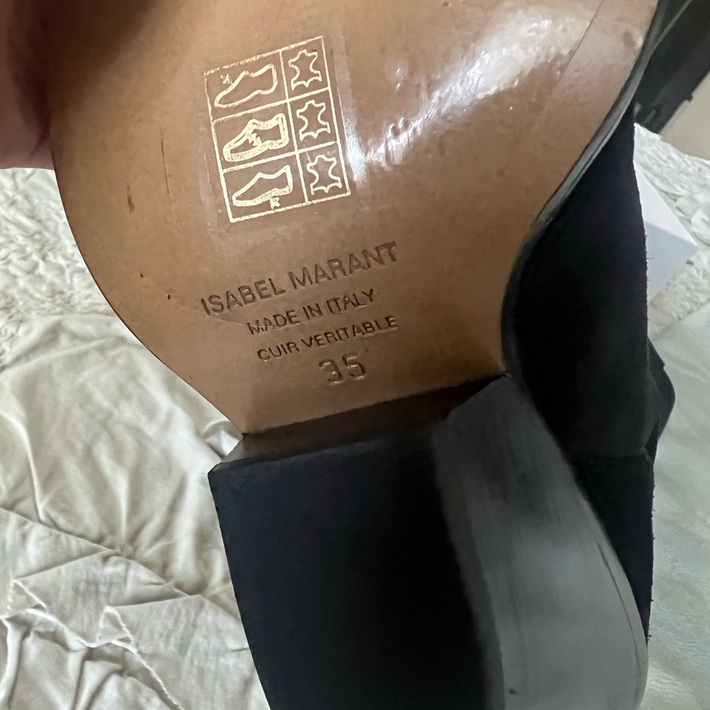 Isabel Marant suede Lomero boots - Picture 8 of 10